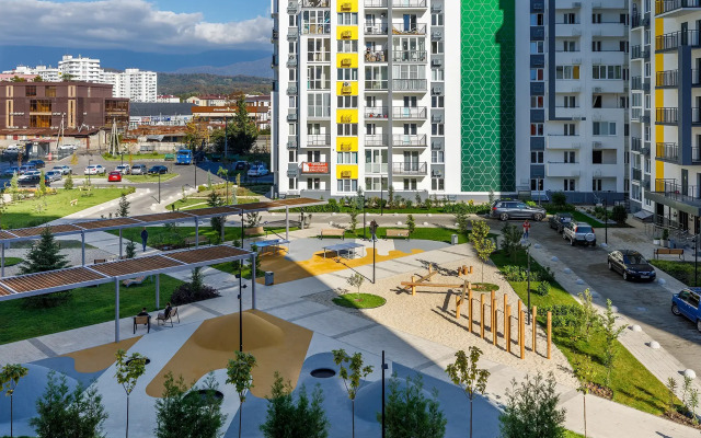 Studiya Delyuks s balkonom Apartments