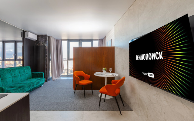 Апартаменты RentPlaza luxury с видом на Волгу