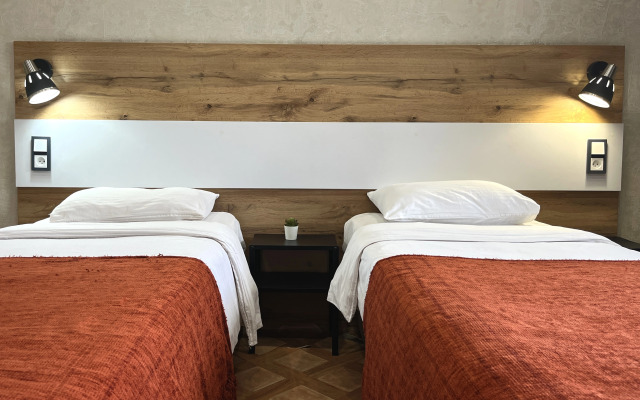 dvuhkomnatnye LYuKS na 8 etazhe Barbaris  Apartments LUX