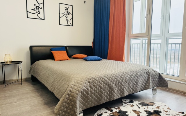 Studiya S Kaminom Na Leventsovke Flat