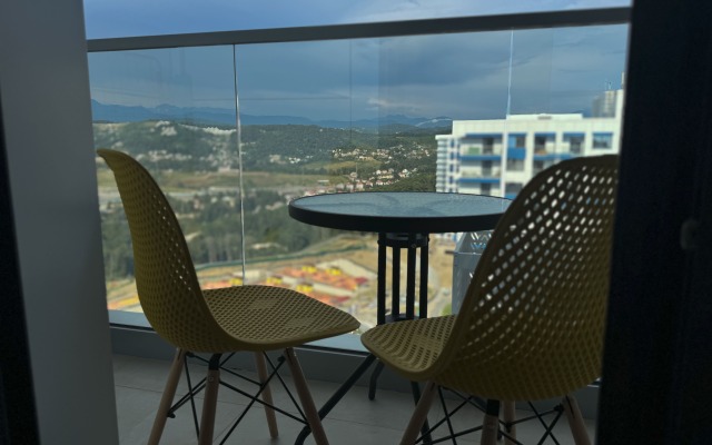 Апартаменты Ваниль УК Атмосфера с Видом на Горы