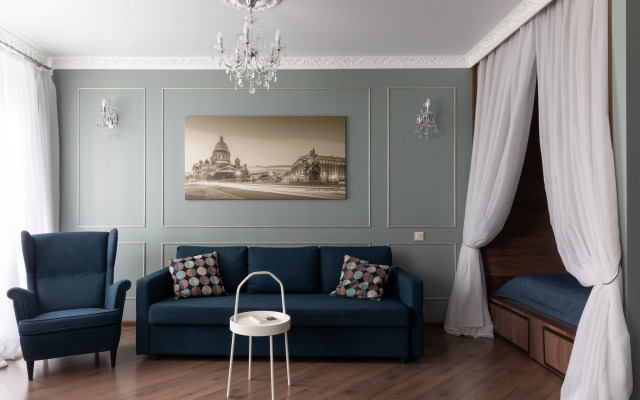 Квартира с Сауной в Новом Доме в Центре Петербурга