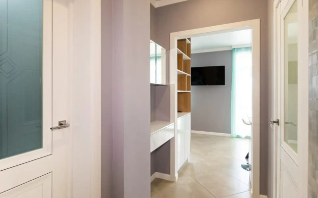 Квартира Новая студия в центре нефтяниках