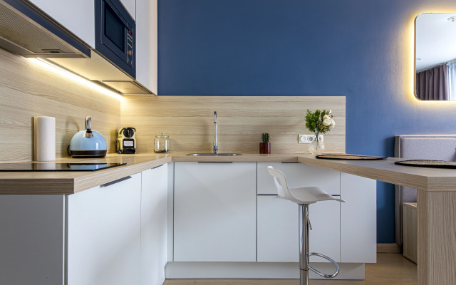 Апартаменты Петербург у вас в кармане: студия в Yes на Марата с видом на город