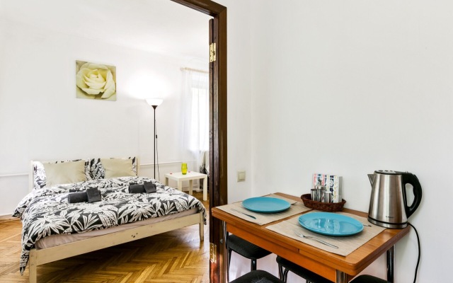 Tverskaya White Apartment in City Centre