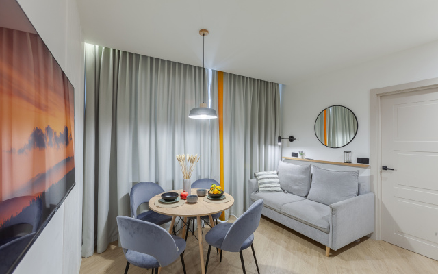 Apartments near Gagarin Park from the company "V-GOSTI"