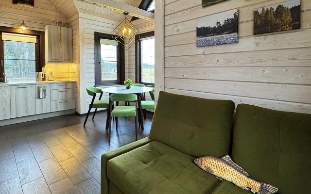 Частный дом 1 с Видом на Озеро Киркколампи и Собственной Сауной