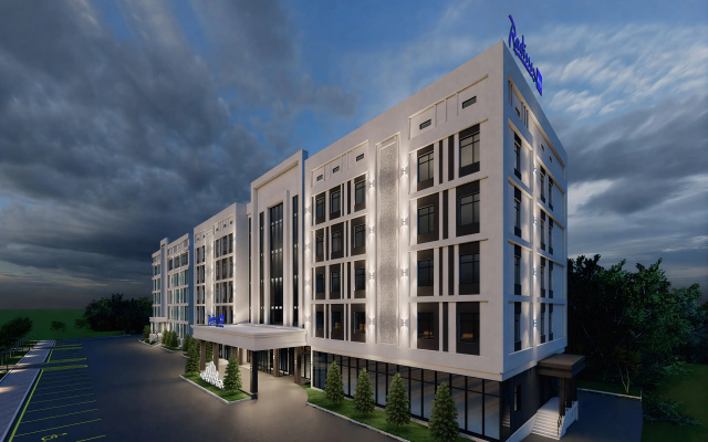 Отель Radisson Blu Hotel, Almaty Airport