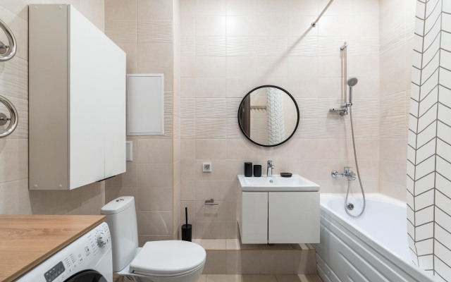 Skandi-studiia Piter Apartments u metro Frunzenskaia Flat