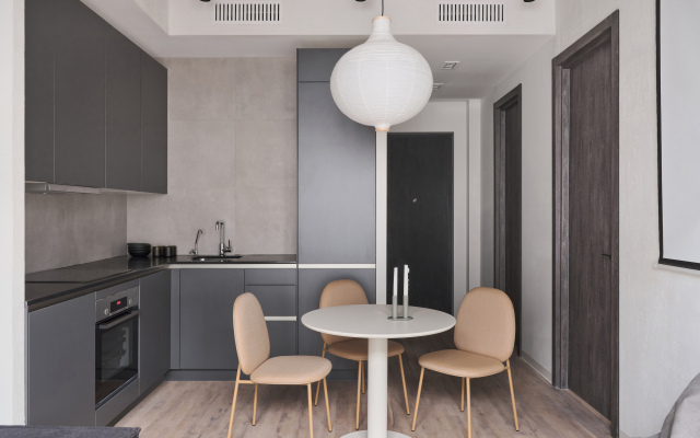 Апартаменты с панорамными окнами в центре Васильевского острова.