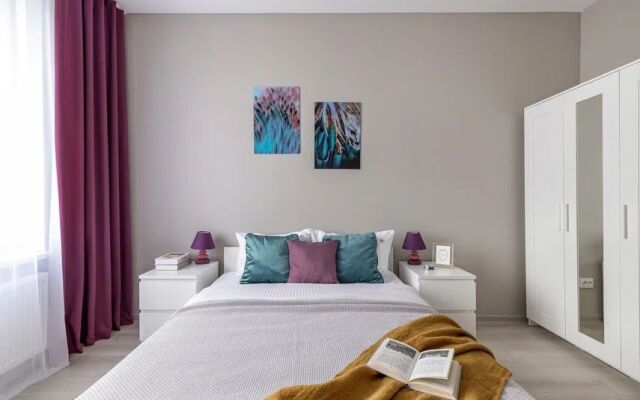 Квартира Двухкомнатная Видовая Piter Apartments в ЖК Эмеральд