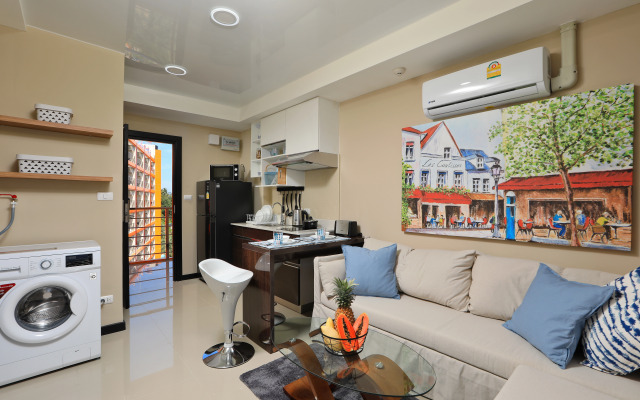 Апартаменты 1-комнатные рядом с пляжем Май Кхао MBC-1620