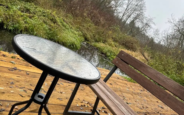 Частный Дом Барнхаус №2 на 10 гостей, с дровяной баней и горячим чаном