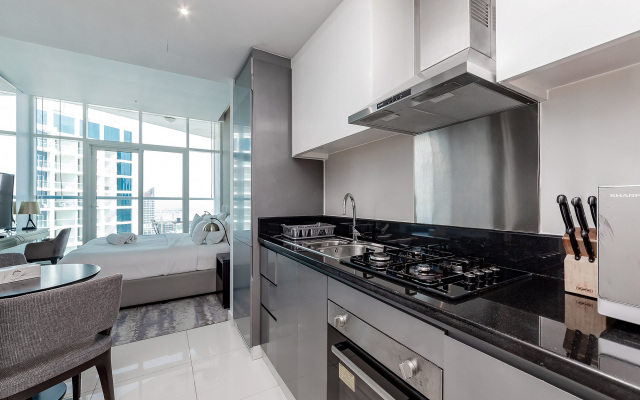 Апартаменты Modern Studio at Damac Maison Prive