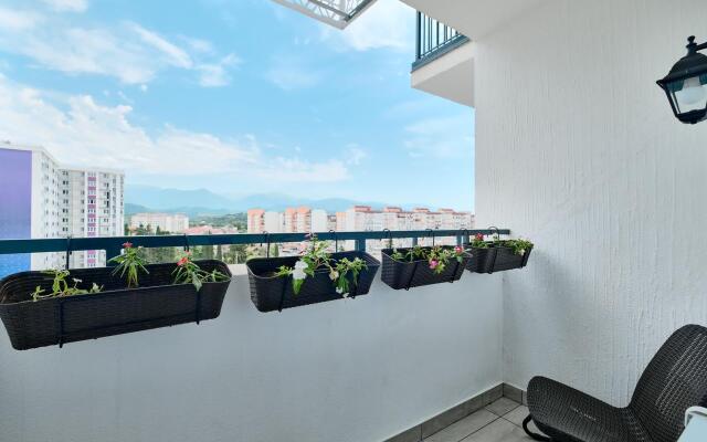 Morent s dizaynerskim remontom v ZHK Frukty Apartments