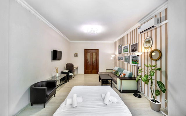 Апартаменты БонАпарт на Кутузовском проспекте 26 с 2-мя спальнями