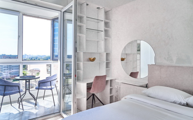 Rumer S Panoramnym Vidom U Dana Moll Apartment