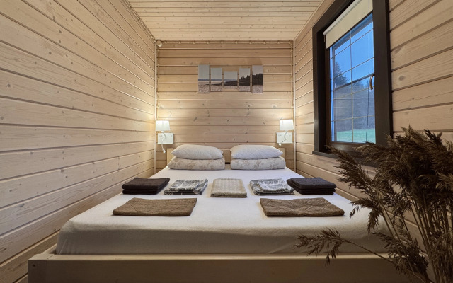 Частный дом 3 с Видом на Озеро Киркколампи и Собственной Сауной