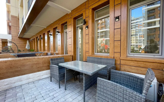 Квартира Просторная на Берегу Моря для Троих Гостей