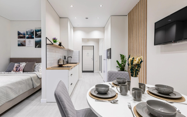 Квартира Уютная студия рядом с Метро Горки