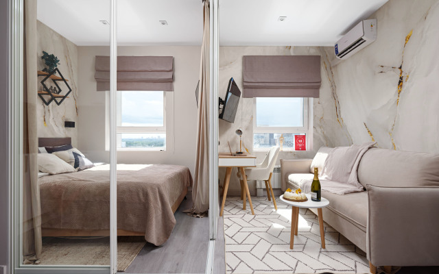 DVA GORODA u metro Spartak Flat Apartments