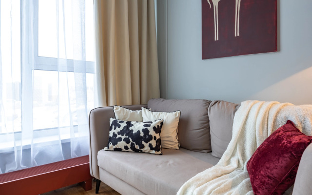 Апартаменты Этюд в багряных тонах