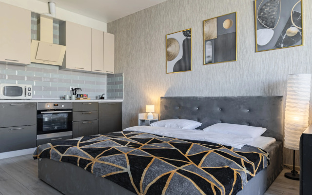 Uyutnaya Studiya S Panoramnym Ostekleniem Apartments
