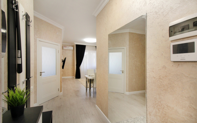 Dvukhkomnatnye S Dizaynerskim Remontom V Zhk Shakhristan Apartments
