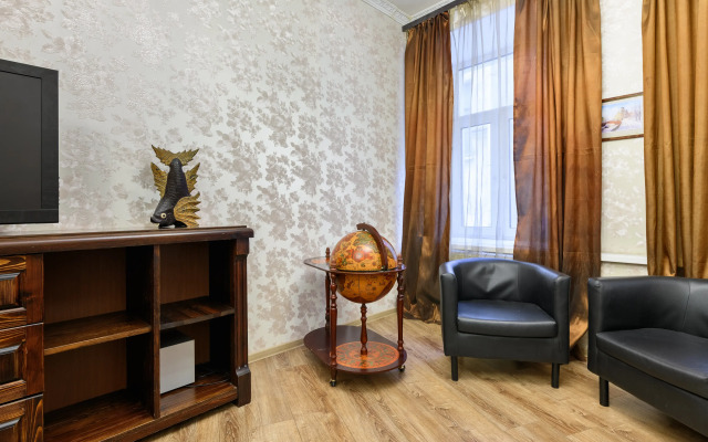 Апартаменты с двумя спальнями у Маяковской