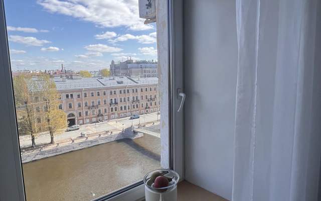 Апартаменты Студия с видом на канал Грибоедова