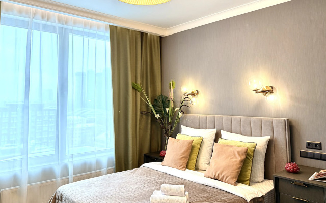 Апартаменты Роскошная дизайнерская с видом на город