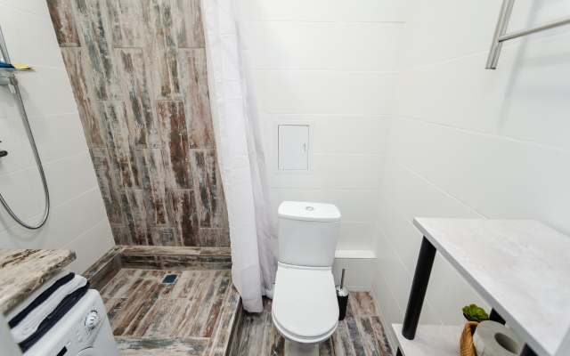 Апартаменты Новая Cтудия в Cтиле Минимализм рядом с Ботаническим Садом