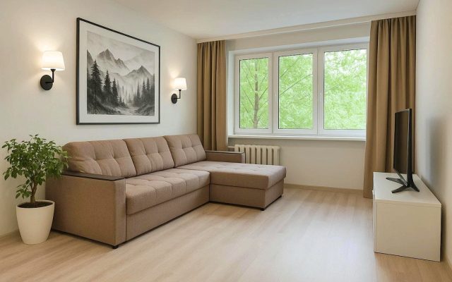 Квартира Уютная в Центре Московского Района с Видом на Лес