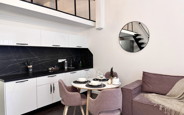 Апартаменты Современные уютные студия на Рижской