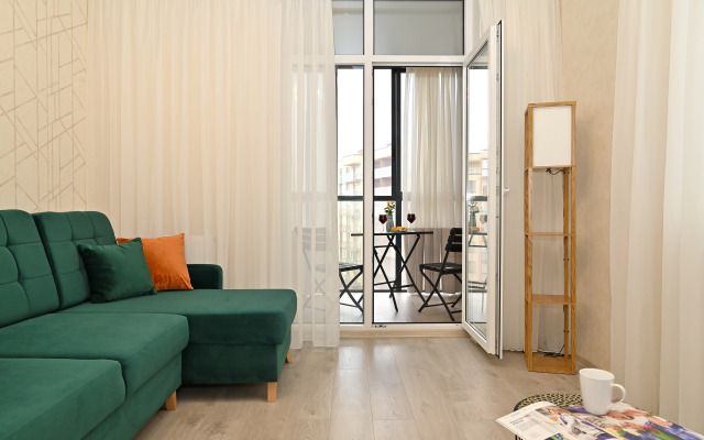 Квартира Двухкомнатная Pro.apartment на Дачной