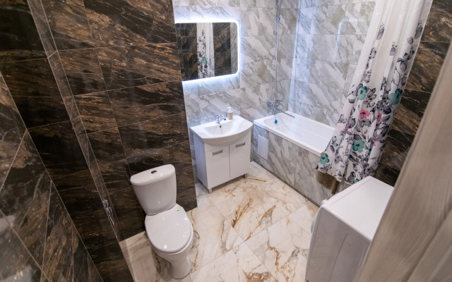 Апартаменты с новым ремонтом на четверых