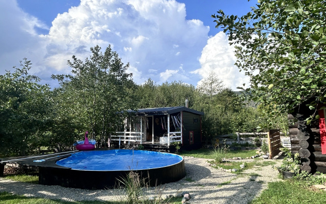 Частный Дом Баня с Собственной Террасой