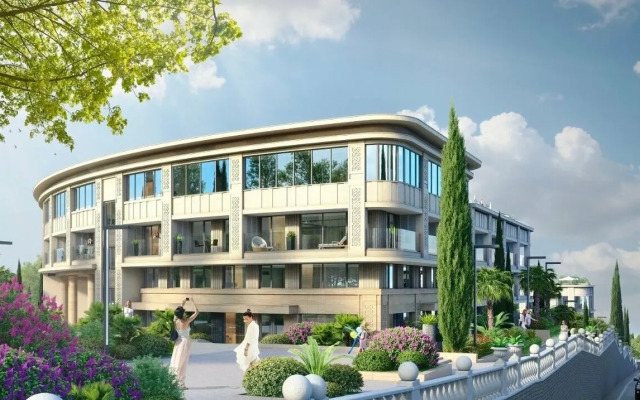 Dzhunior II v otele Grand Cascade Apartments