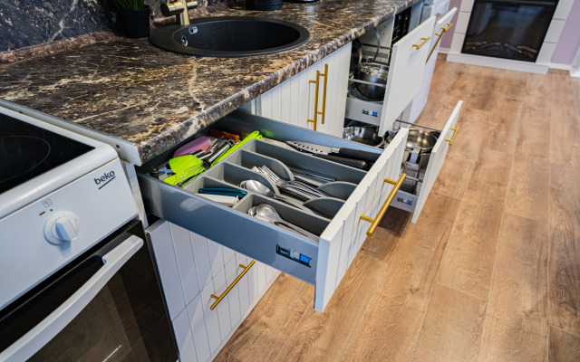 Частный дом Вилла Лаванда с камином у озера