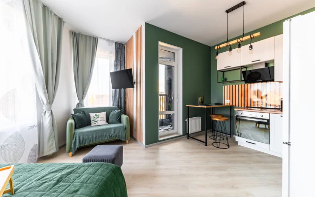 Kvartira Apartamenty Uyutnaya Studiya U Ligovskogo Flat