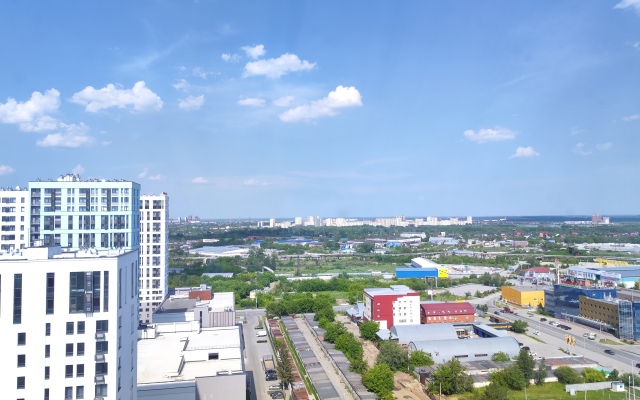 Panda Home v Serdtse Sibiri s vidom na gorod s vysoty Apartments