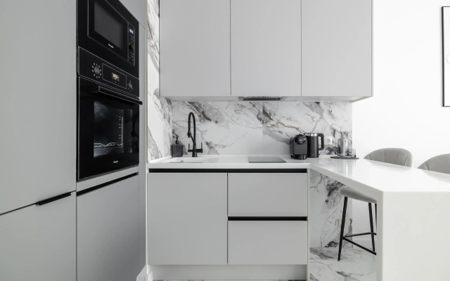 Апартаменты Двухкомнатные Cotton Flatport рядом с Москва-Сити