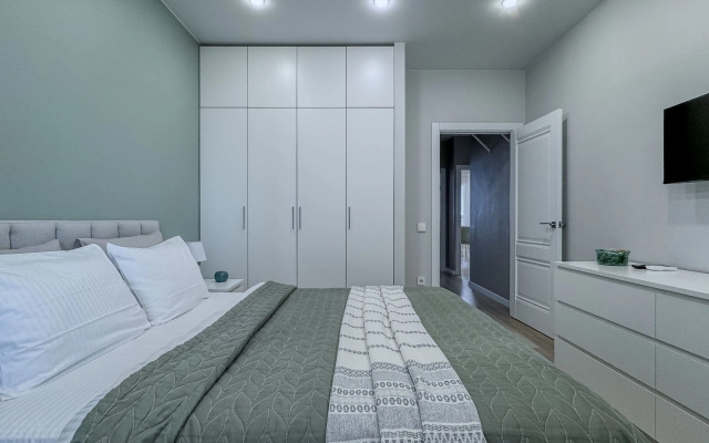 Квартира Green FOX в центре – 3 кровати и рабочие места