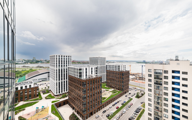 Квартира с Панорамным Видом с 19 Этажа у Аквапарка