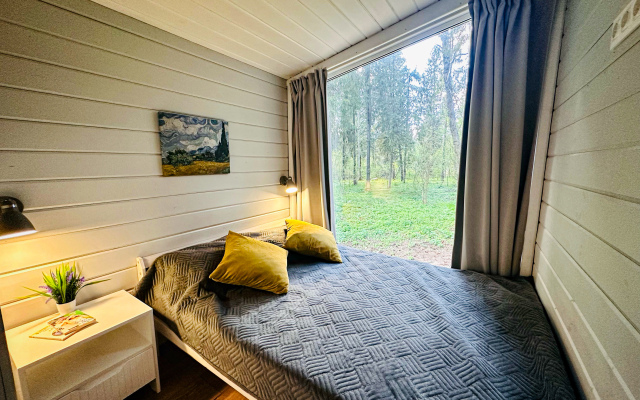 Panoramny Dom V Lesu Na Zhivopisnoy Ulitse Chalet