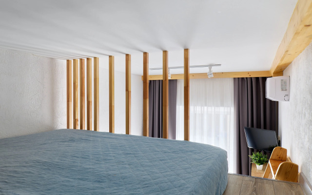 Апартаменты Rush in Aparts Своя Парковка Центр Казани Двухуровневые для 1-3 Гостей