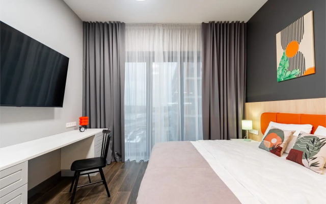 Апартаменты Студия с видом на Неву