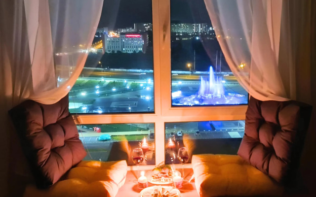 Квартира Двухкомнатная с Видом на Площадь