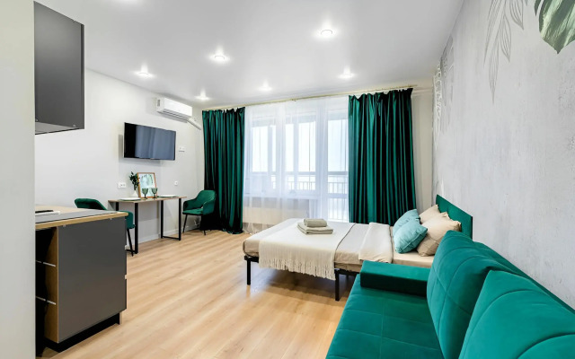 Квартира Уютная студия у метро в Казани Родина 26 А