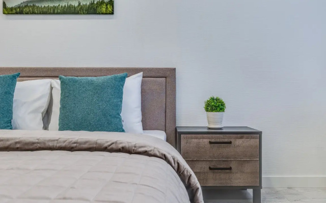 Apartamenty Predstavitel'skij Lyuks s Balkonom i Krasivym Vidom Business Apartments